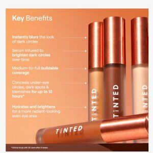 LIVE TINTED ~ HUESKIN SERUM CONCEALER ~ 5 Deep Olive/Natural